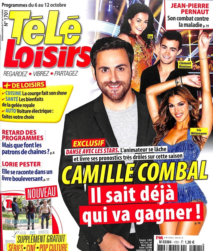 A La Tele Ce Soir Tele Loisir Télé Loisirs n° 1701 – Abonnement Télé Loisirs | Abonnement magazine