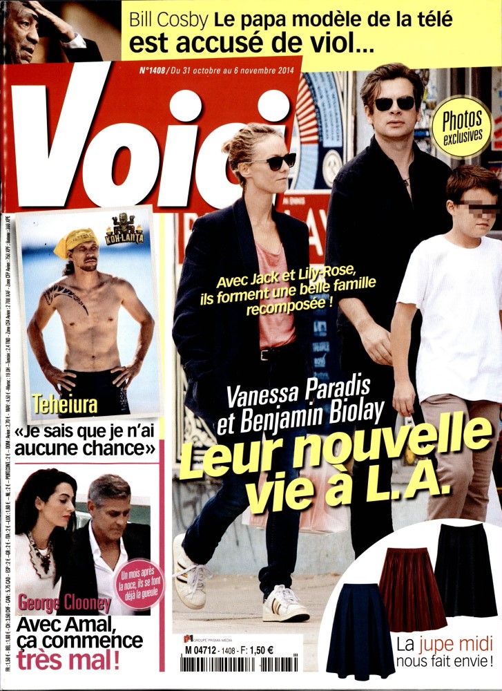Voici n° 1408 Abonnement Voici Abonnement magazine par